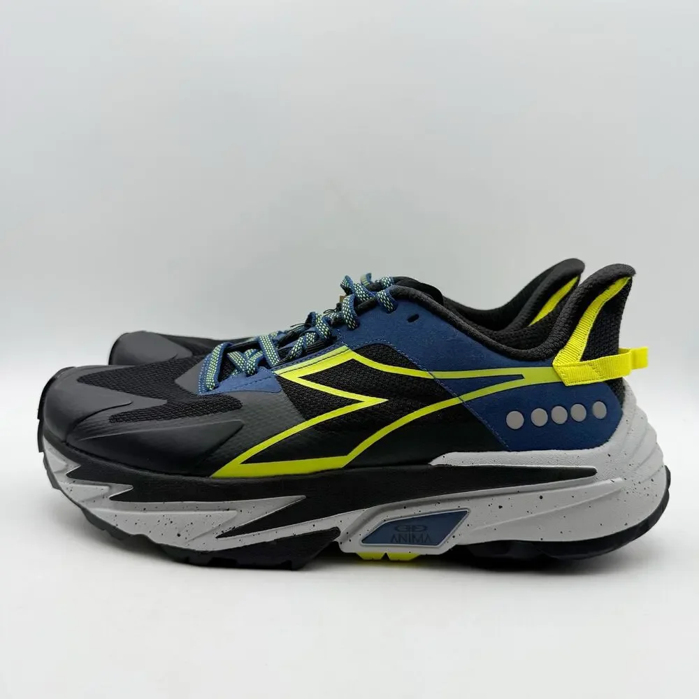Diadora Mens Equipe Sestriere XT Trail Running Sneakers US 10 Blue Black NWOB